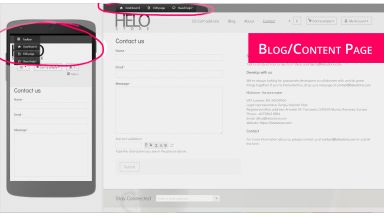Admin Toolbar - Preview in CMS/Blog page