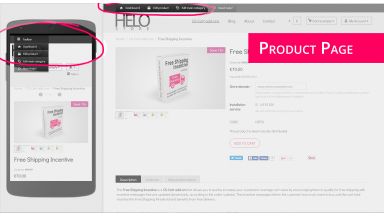 Admin Toolbar - Preview in product page